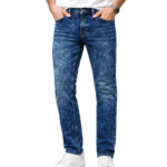 Stylogist Relaxed Fit Denim (Acid Wash Blue)