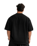 Stylogist Premium Drop Shoulder Tee (Black) - Image 3
