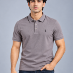 Premium Polo Shirt – Gray