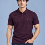 Premium Polo Shirt – Purple