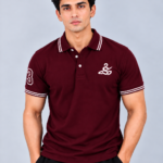 Stylogist Premium Polo Shirt – Dark Maroon