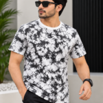 Imported China Acid Wash T-Shirt – Black & White